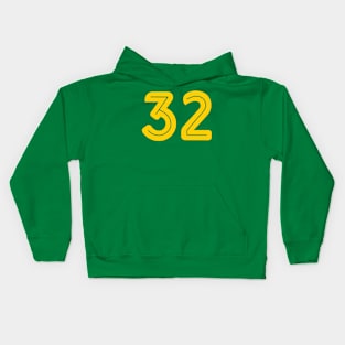 Intramurals -- 32 Gold Kids Hoodie